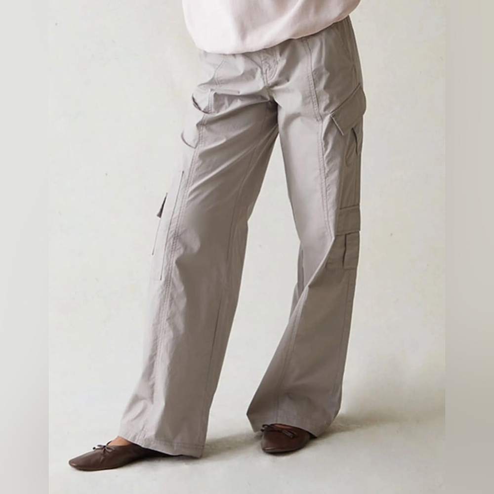 The North Face Libra Cargo Utility Pants 3 Lengths Light Gray size 14